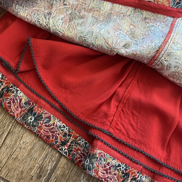 Maeve Multicolor A-Line Skirt - Picture 5 of 6